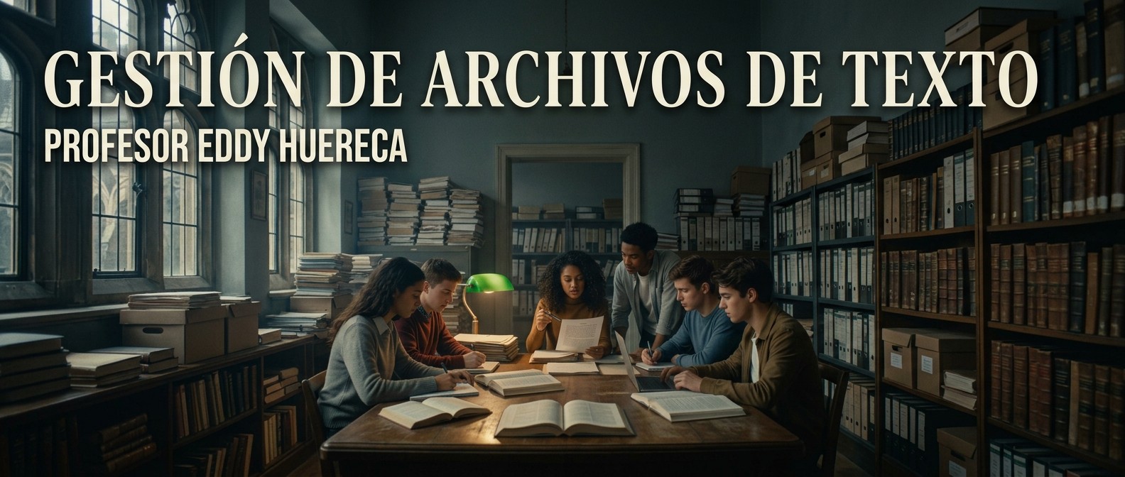 GESTION DE ARCHIVOS DE TEXTO 